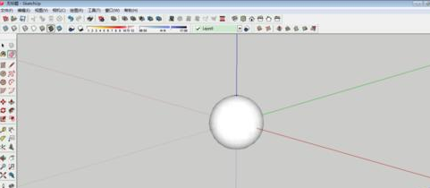 草图大师怎样制作三维球体模型？绘制三维球体模型教程分享