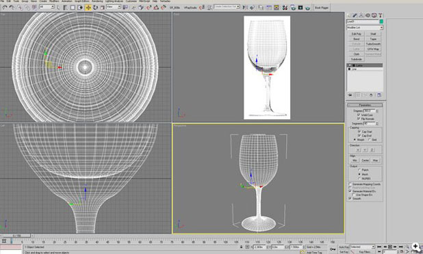 3dmax2013如何制作逼真玻璃杯？设计逼真玻璃杯教程分享