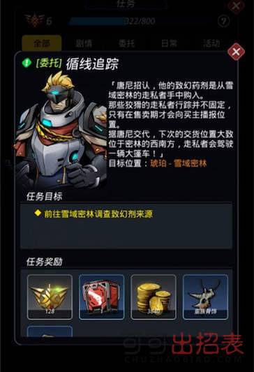 跨越星弧循线追踪委托任务西南方怎么找_循线追踪委托任务走私者位置在哪