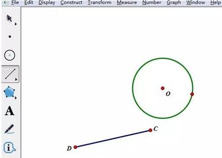 几何画板怎么绘制动点轨迹动画？
