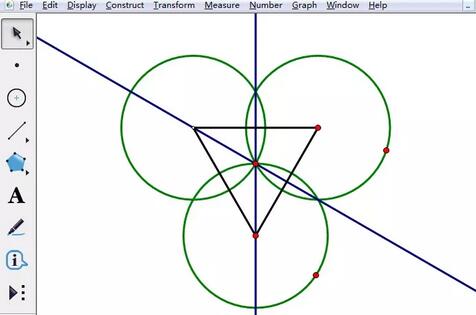 几何画板怎样制作三星状图形？