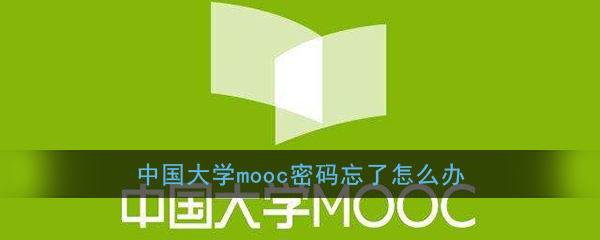 中国大学mooc忘记密码怎么办？