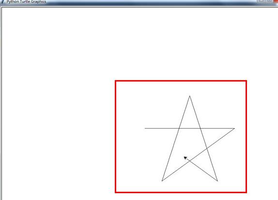 海龟编辑器怎么制作五角星？