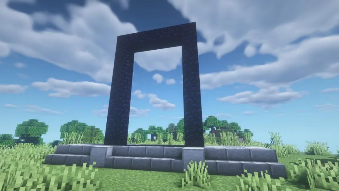 我的世界手游下界怎么才能装扮传送门呢