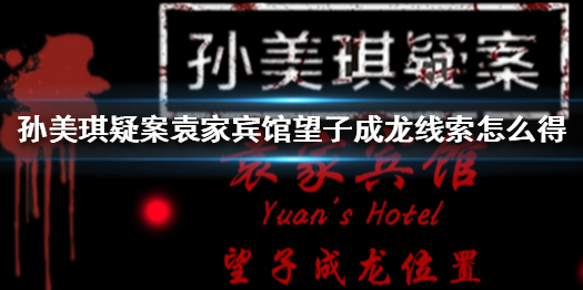 孙美琪疑案袁家宾馆望子成龙剧情如何收集线索