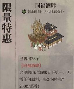 江南百景图同福酒肆值得买吗