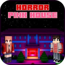 恐怖的粉红色房屋