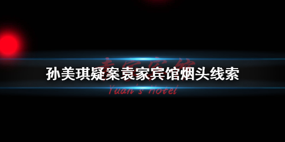孙美琪疑案袁家宾馆烟头线索都在什么地方