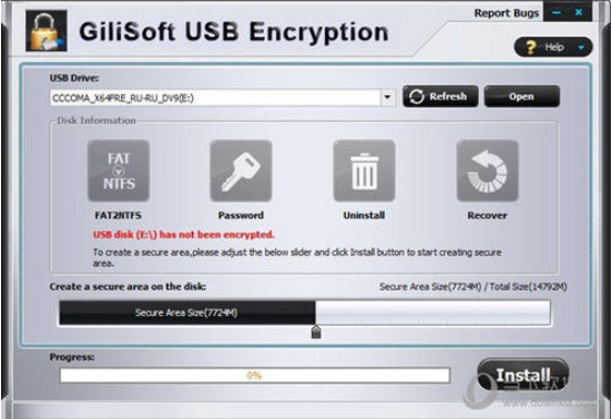 GiliSoft CD DVD Encryption