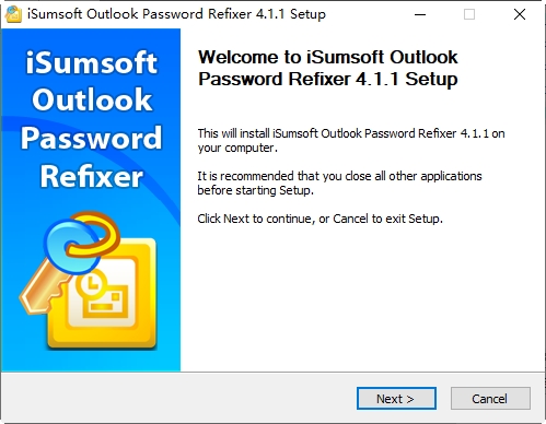 outlook密码恢复iSumsoft Outlook Password Refixer2