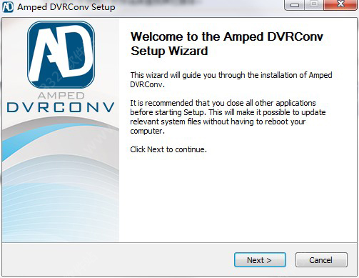 Amped DVRConv(监控视频格式转换软件)0