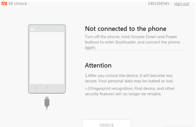 Mi Unlock小米无视360小时解锁BL工具1
