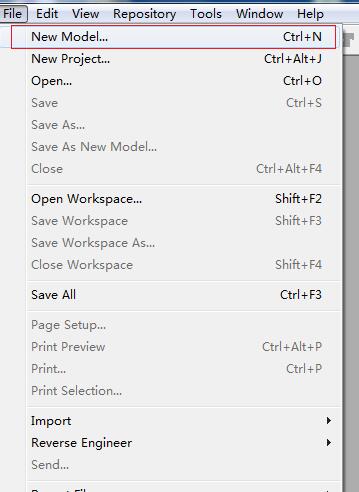 PowerDesigner业务流程图绘制步骤