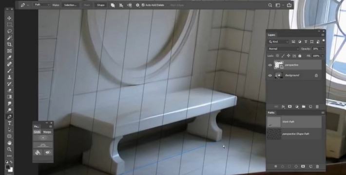 PS透视线工具插件最新版(支持CC-CC 2020)1