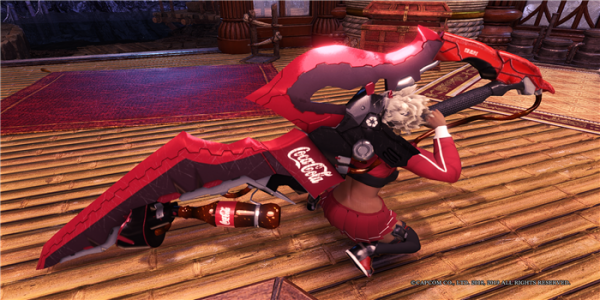 怪物猎人世界冰原可口可乐能量大剑MOD1