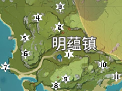原神明蕴镇岩神瞳在哪