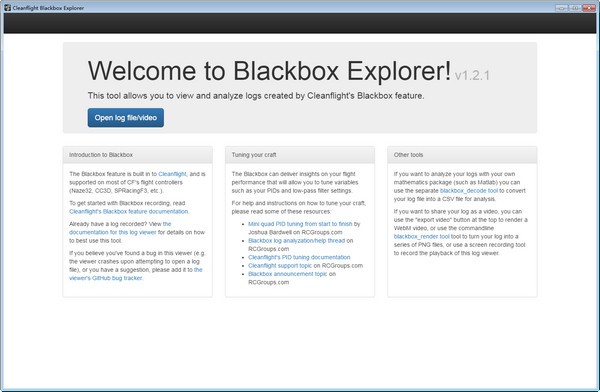 Cleanflight Blackbox Explorer0
