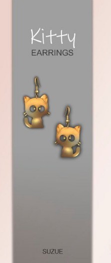 模拟人生4猫咪幼儿耳环MOD1