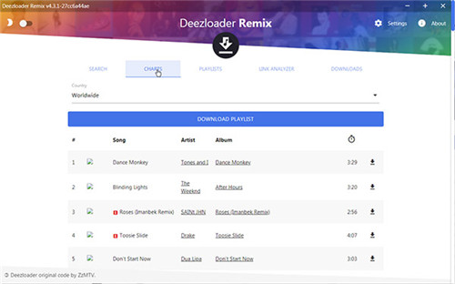 Deezloader Remix(欧美无损音乐器)1