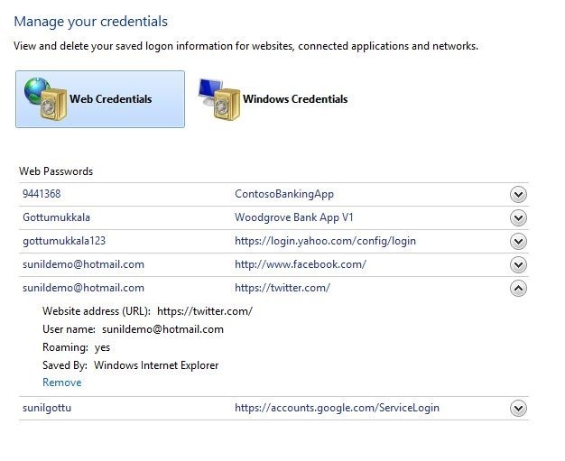 Windows 8新功能：将你的身份信息存在云上