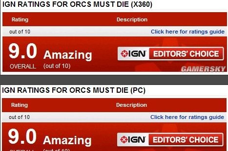 超级黑马《兽人必须死》IGN详细点评 获9.0高分
