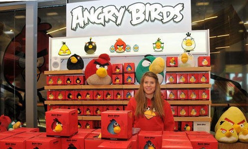 《愤怒的小鸟》全世界首家专卖店在芬兰亮相