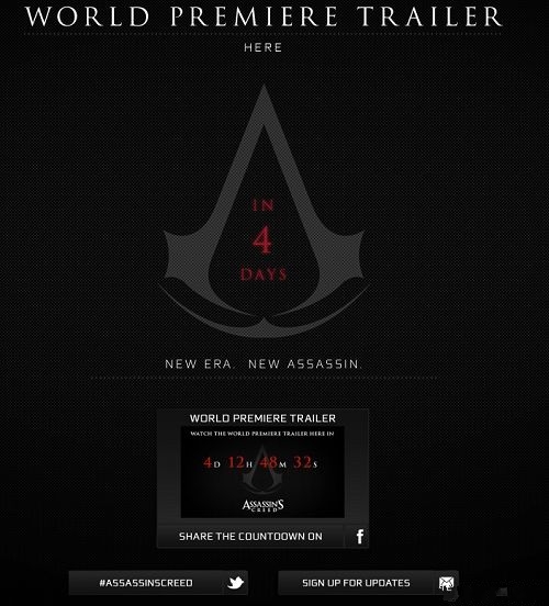 《刺客信条4》送出截图 进入倒计时阶段
