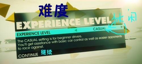 《尘埃3》菜单中文翻译对照表