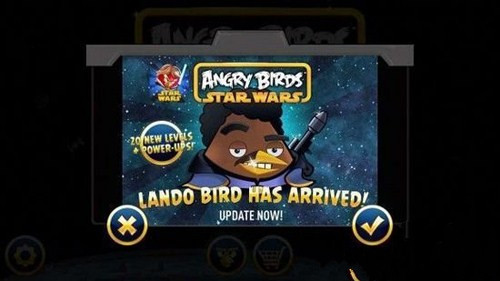 《愤怒的小鸟：星球大战》添新小鸟皮肤好霸气巧克力