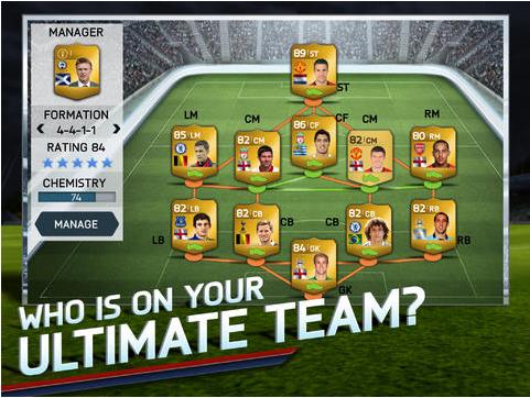 《FIFA 14》免费上架足球王者