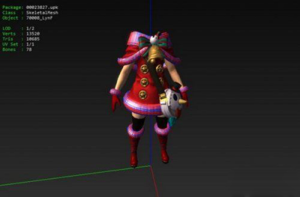 圣诞将至 《剑灵》各族服饰圣诞造型曝光