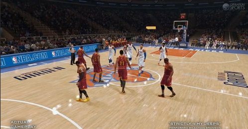 《NBALive14》推出首个游戏视频与截图  让小伙伴们一睹风采