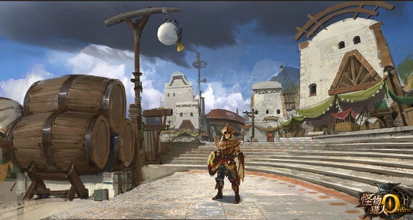 《怪物猎人OL》截图大发现  重走文明之路