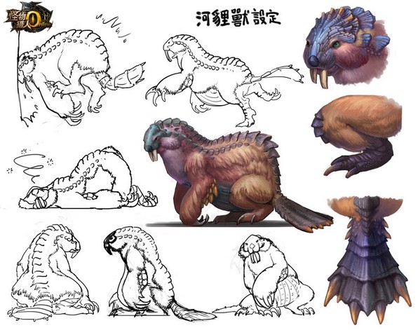 《怪物猎人OL》最萌河狸兽起源