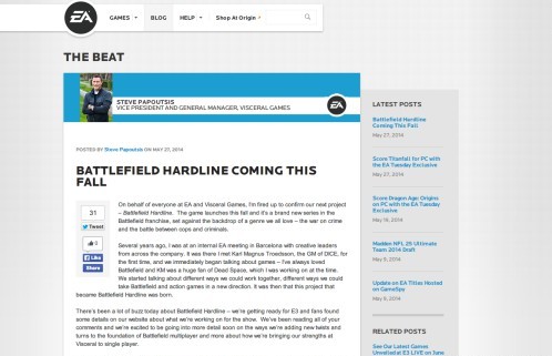 《战地：硬仗》将于今秋发售 警匪恩怨何时了