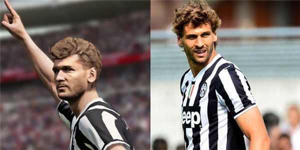 你看像吗?实况足球2015球员肖像与真实照片对比