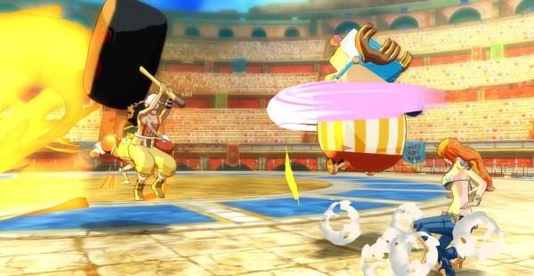 女帝玩乳摇？南梦宫欲将海贼王做成格斗游戏 