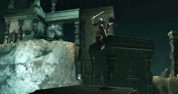 黑暗之魂2首个DLC游戏截图放出 可怕巨蛇等你来战