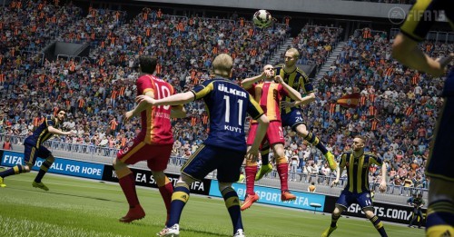 GamesCom 2014：《FIFA 15》最新1080p截图 抓拍球场对抗瞬间