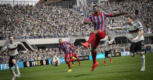 GamesCom 2014：《FIFA 15》最新1080p截图 抓拍球场对抗瞬间