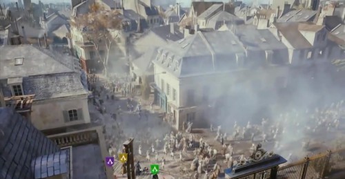 《刺客信条：大革命》演示 跑酷幻影飞檐走壁