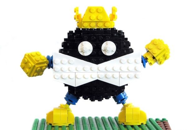 还记得这关吗？乐高还原超级马里奥64炸弹王国场景