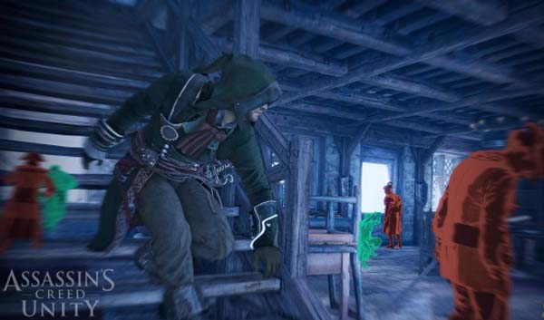 刺客信条:大革命新图放出 男主邂逅女神