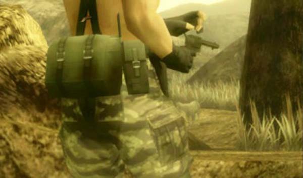 小岛多关注菊部？《合金装备》系列美臀发展史