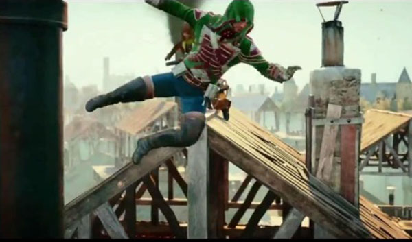 刺客信条:大革命多人模式预告 刺客扛巨斧开抡