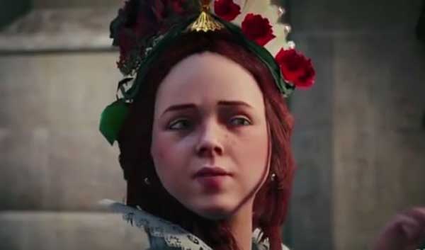 刺客信条:大革命角色介绍 长发女郎风姿绰约