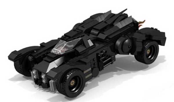 酷炫范十足！玩家用684块积木搭建出乐高版蝙蝠侠战车