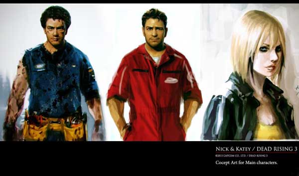 卡普空原画师笔下的游戏角色 但丁小哥高贵冷艳(图)