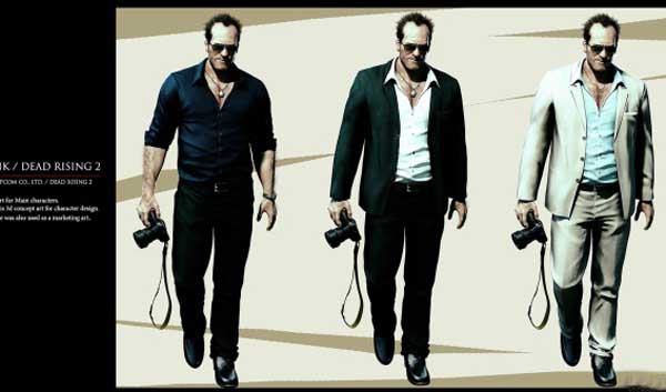 卡普空原画师笔下的游戏角色 但丁小哥高贵冷艳(图)