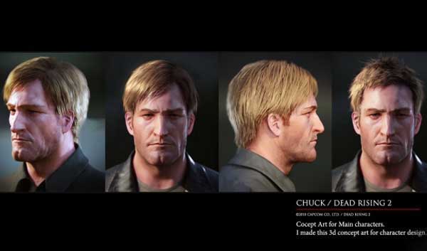 卡普空原画师笔下的游戏角色 但丁小哥高贵冷艳(图)